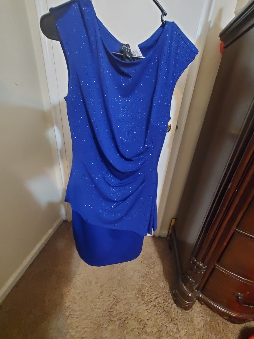 Dress blue new size 8 $25