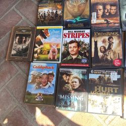 DVD’s. Dozen And Dozens. Popular Movies 