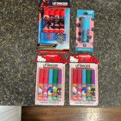 Lip Smacker(Gloss, Balm & Oil)-4 Items!($32.26+ Value)