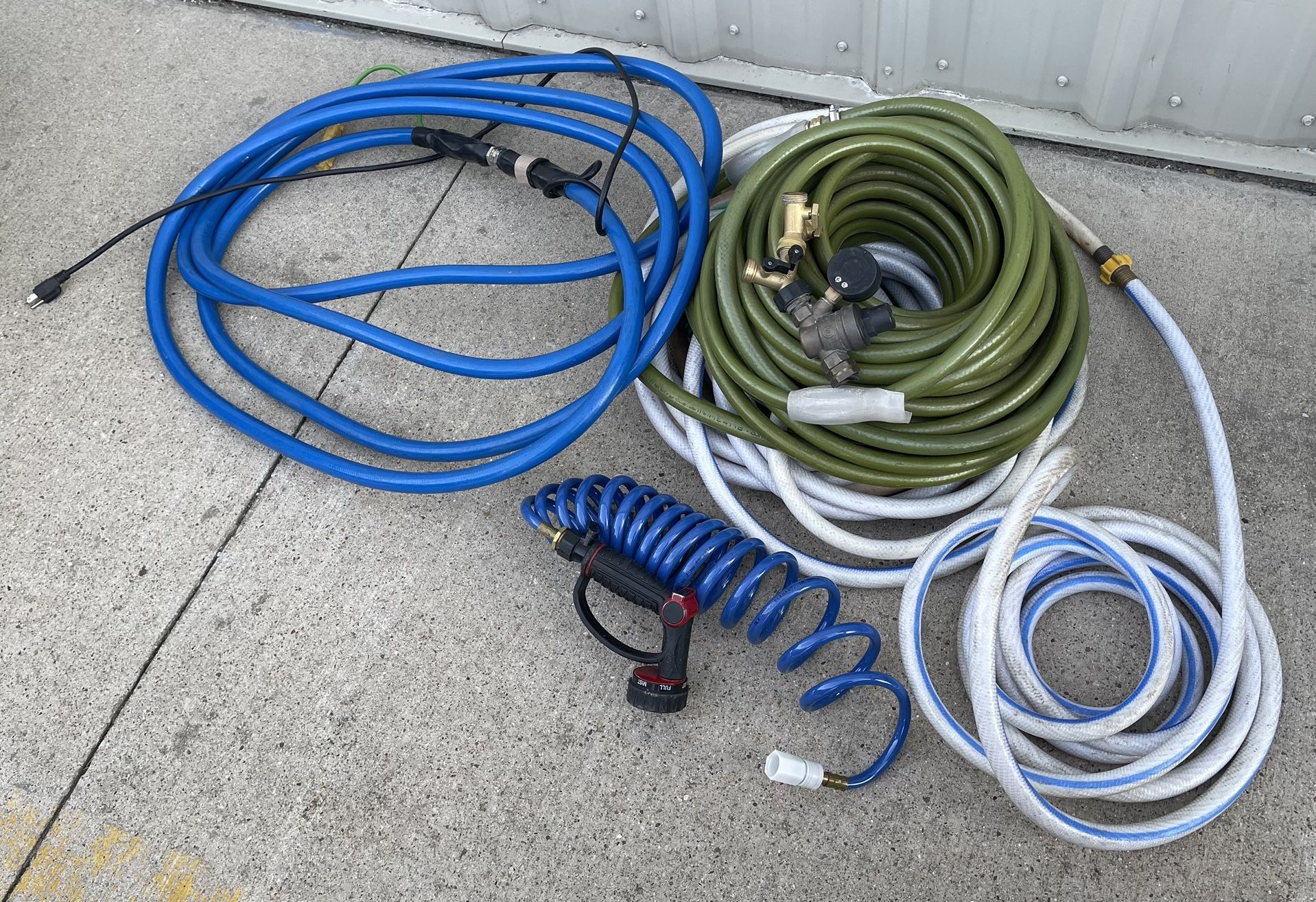 Various RV Water Hoses & Accessories