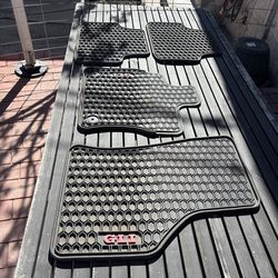 19-26 Volkswagen  VW JETTA GLI ALL WEATHER RUBBER  MONSTER  MATS 4 PC SET BLACK OEM