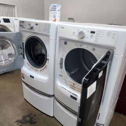 🎈🎈SET MAYTAG STEAM WASHER AND ELECTRIC DRYER 💯 WITH WARRANTY 