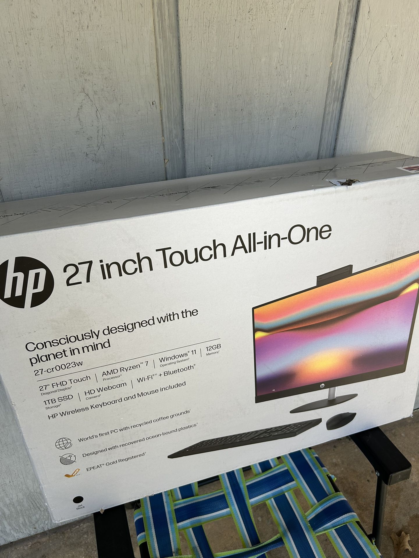Brand New 27”inch (All In one Touch )