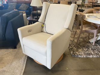 BABYLETTO White Kiwi Glider Rocking Chair