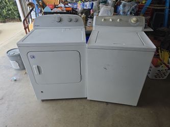 Washer and dryer