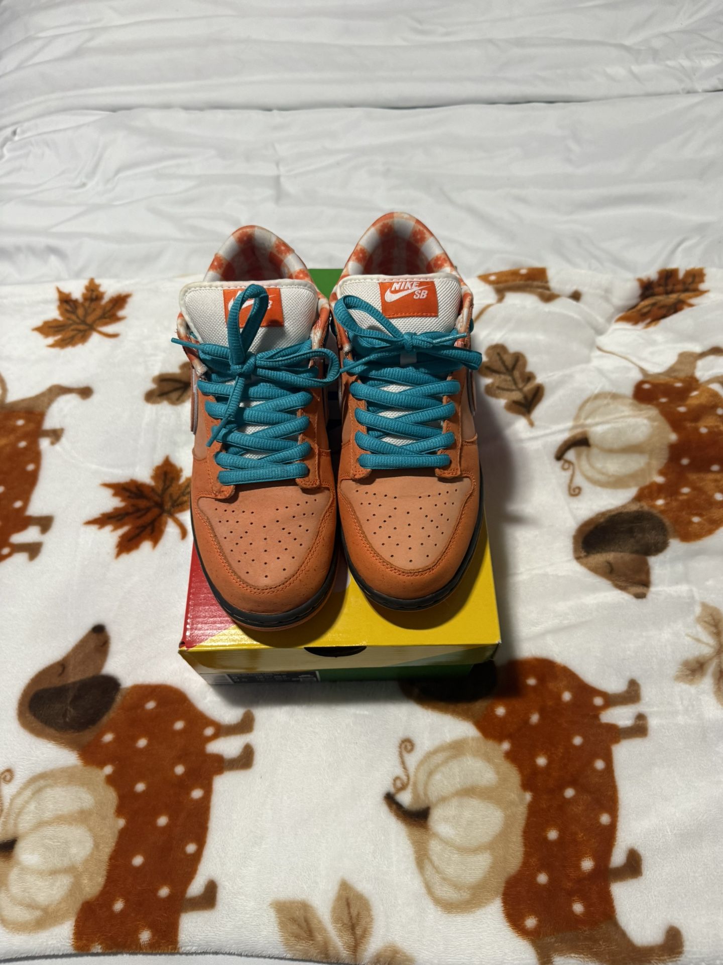 Nike SB Dunk Low x Concept Orange Lobster Size 8 Men US