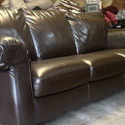 Timeless Leather Couch