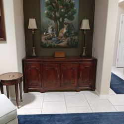 Buffet TV stand dresser accent entry hall