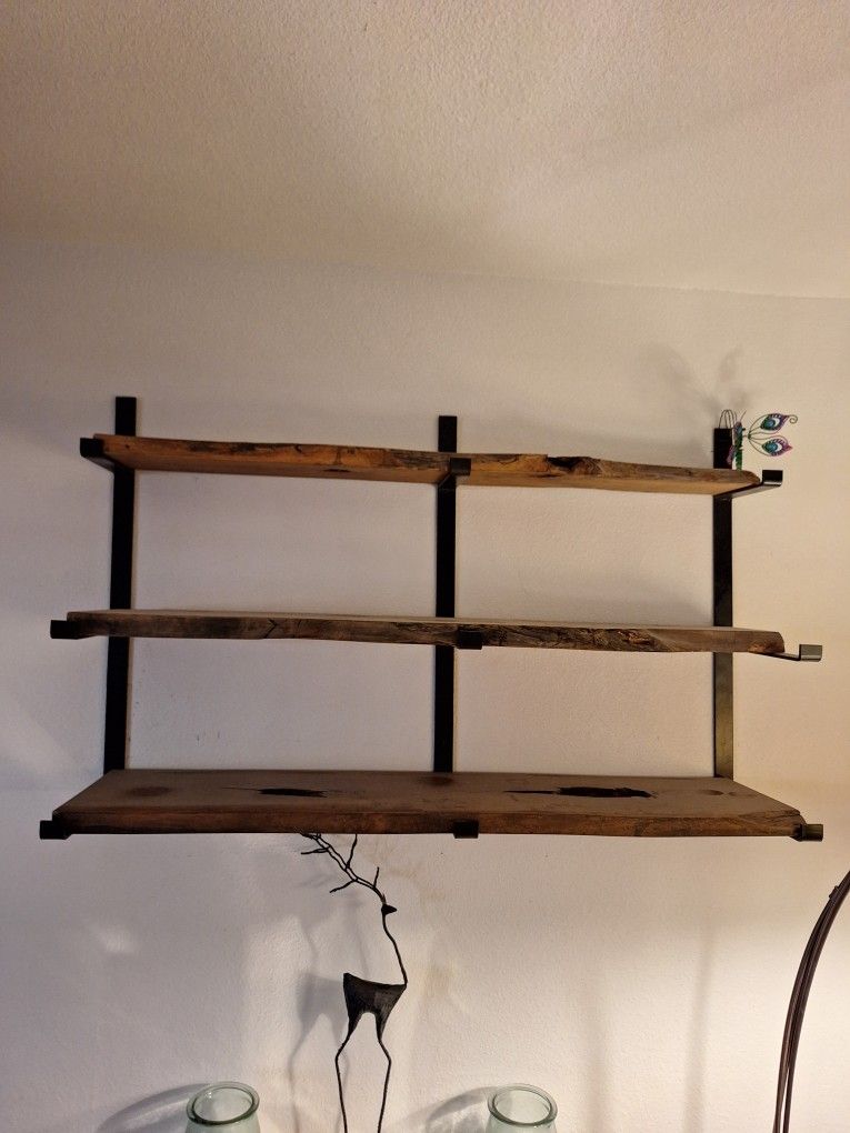 Live Edgewood Wall Shelves