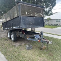 2016 Hydraulic Dump Trailer 6x12x4
