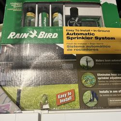 Rainbird Automatic Sprinkler System Brand New