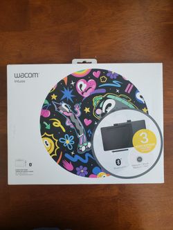 Wacom Intuos Medium Bluetooth Graphics Drawing Tablet