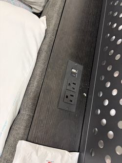 Full size bed with mattress included if needed.