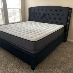 $699 Brand New King Bed Frame With Mattress (Read Description Below)