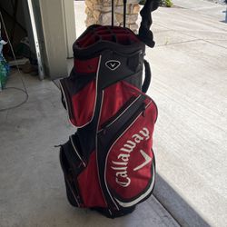 Callaway Golf Bag And Clubs