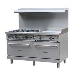 New in Box - Black Diamond 60” Commercial Gas Range