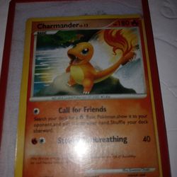 Pokemon Card Charmander 2009