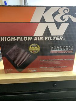 Air Filters. K & N. New  Camaro. 