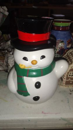 Snowman Cookie Jar