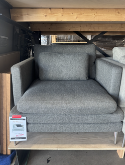 Grey Accent Chair