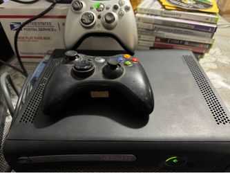 Xbox 360 with some games