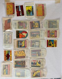 Vintage Travel Decals