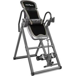 Innova Inversion Table with Adjustable Headrest, Reversible Ankle Holders, and 300 lb Weight Capacity