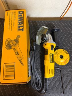 Dewalt 7 Amp 4.5 in. Small Corded Angle Grinder with 1-Touch Guard