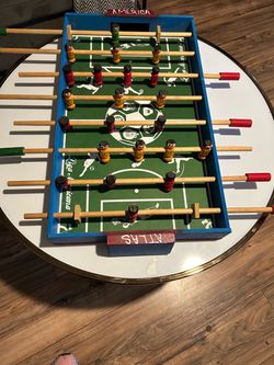 Futbolitos de madera