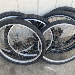 Mountain Bicycle Tires And Rims 