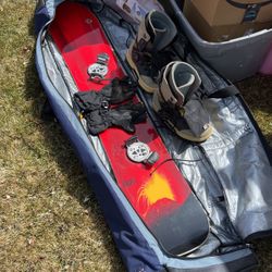 Rossignol Snow  Board With Step In Bindings,