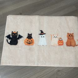 Halloween Bathroom Rug 