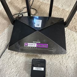 Netgear Nighthawk X10 Smart WiFi Router For Gaming And 5-Port Gigabit