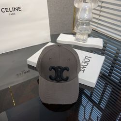 Celine gray Baseball Cap Hat Unisex