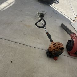 Blower & weed Wacker trimmer