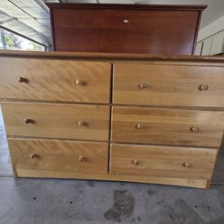 Wood dresser