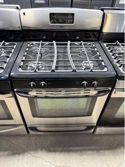 Kenmore Stainless steel 5 burner range stove