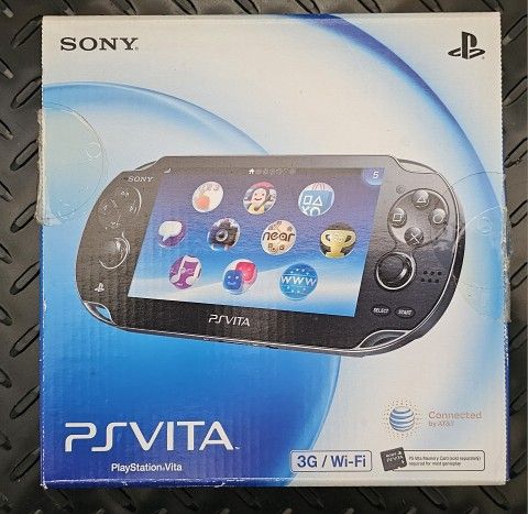 NEW! PlayStation PS VITA PCH-1101 Firmware 1.06 3G Wi-Fi