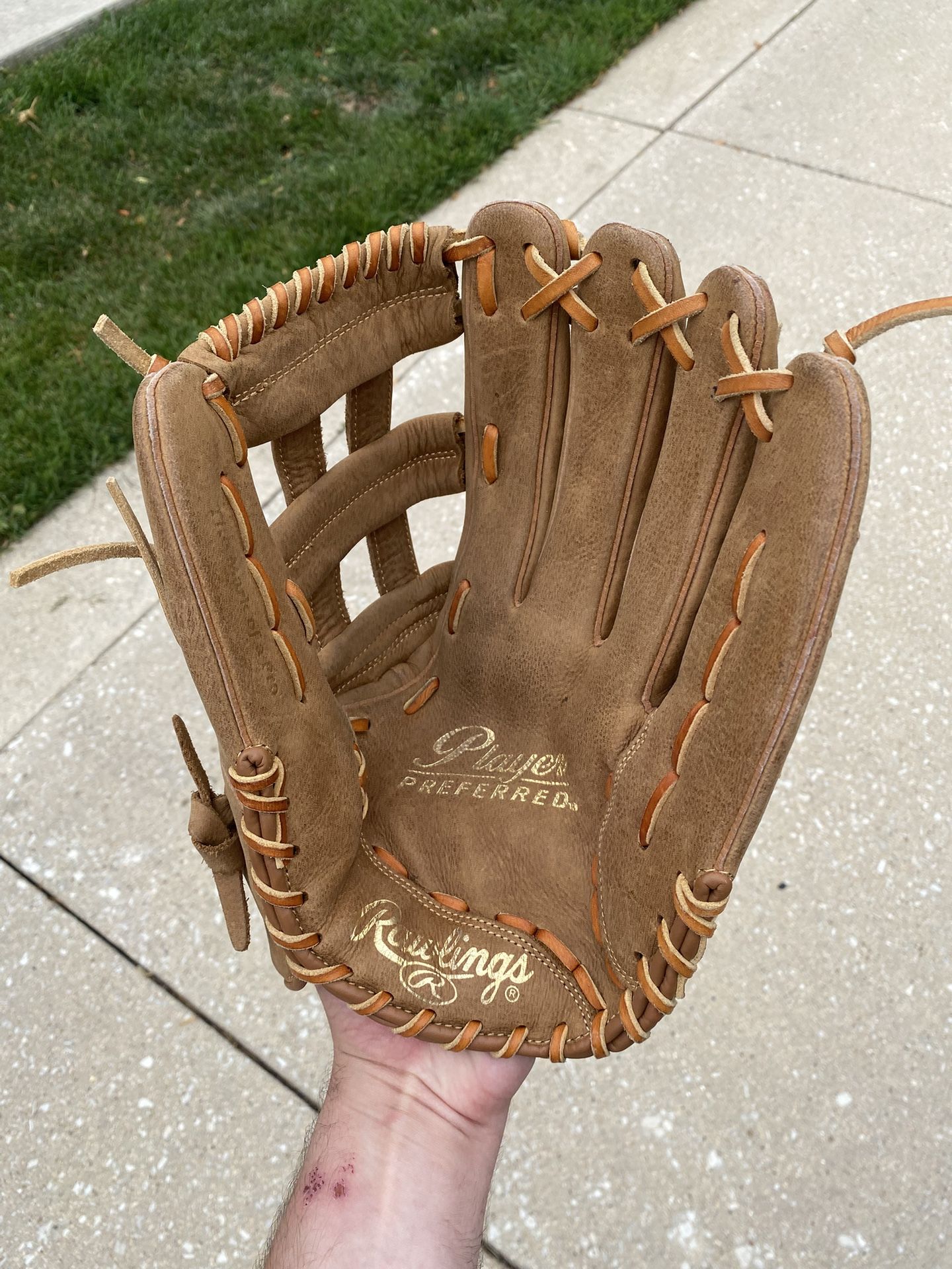 Rawlings Player Preferred Leather Baseball Glove 14” RHT Right Hand
