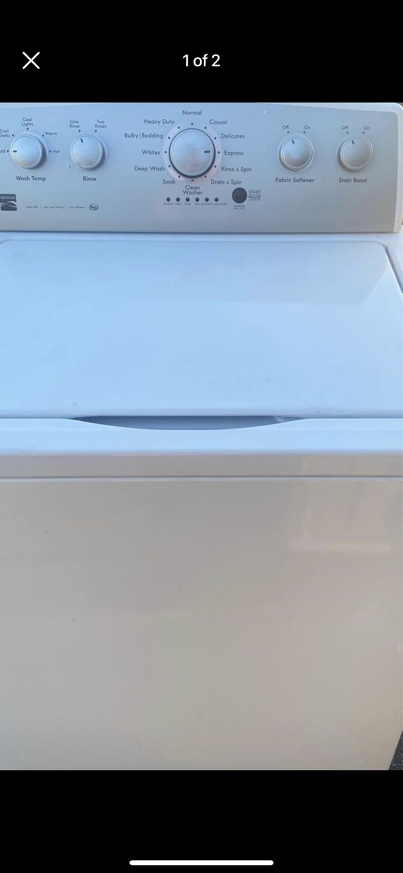 Kenmore Washer