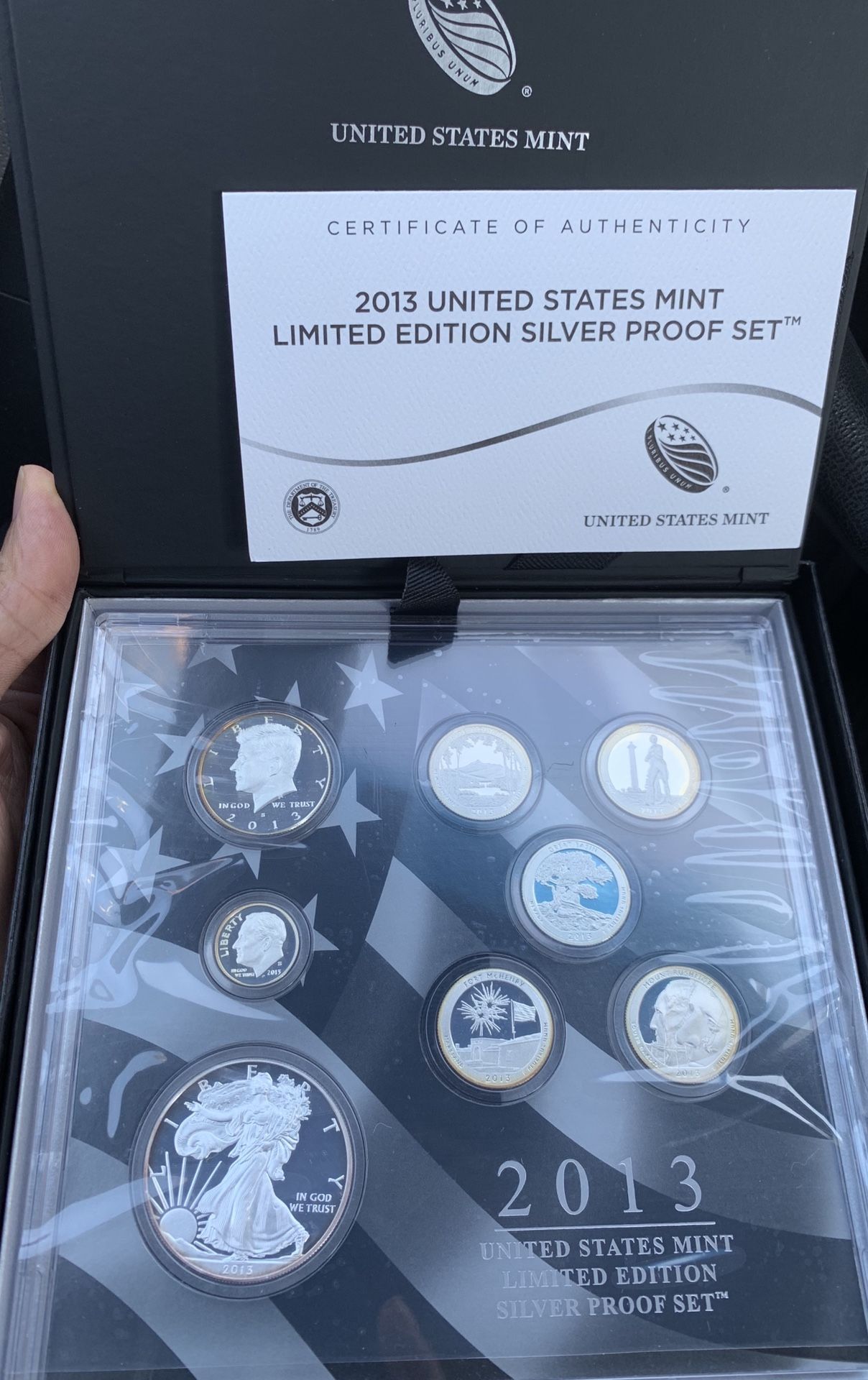 2013 United States Mint Limited Edition Silver Proof Set