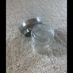 1950 Era Glass Jar Light
