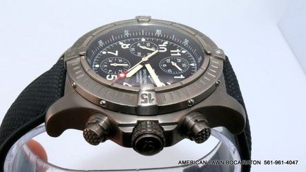 Breitling Avenger E13360 Titanium Automatic Chronograph Watch 300M 44MM Rubber