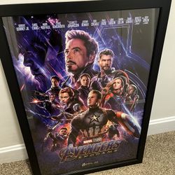Avengers Endgame 27x40 Framed Movie Poster 