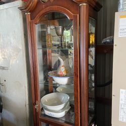 Glass Armoire