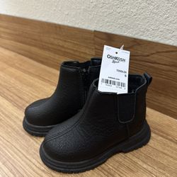 Toddler Black Boots - OshKosh B’gosh - Size 6 (Brand New) 