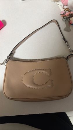Coach leather shoulder bag