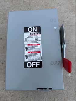 NEW MURRAY GENERAL SWITCH BOX