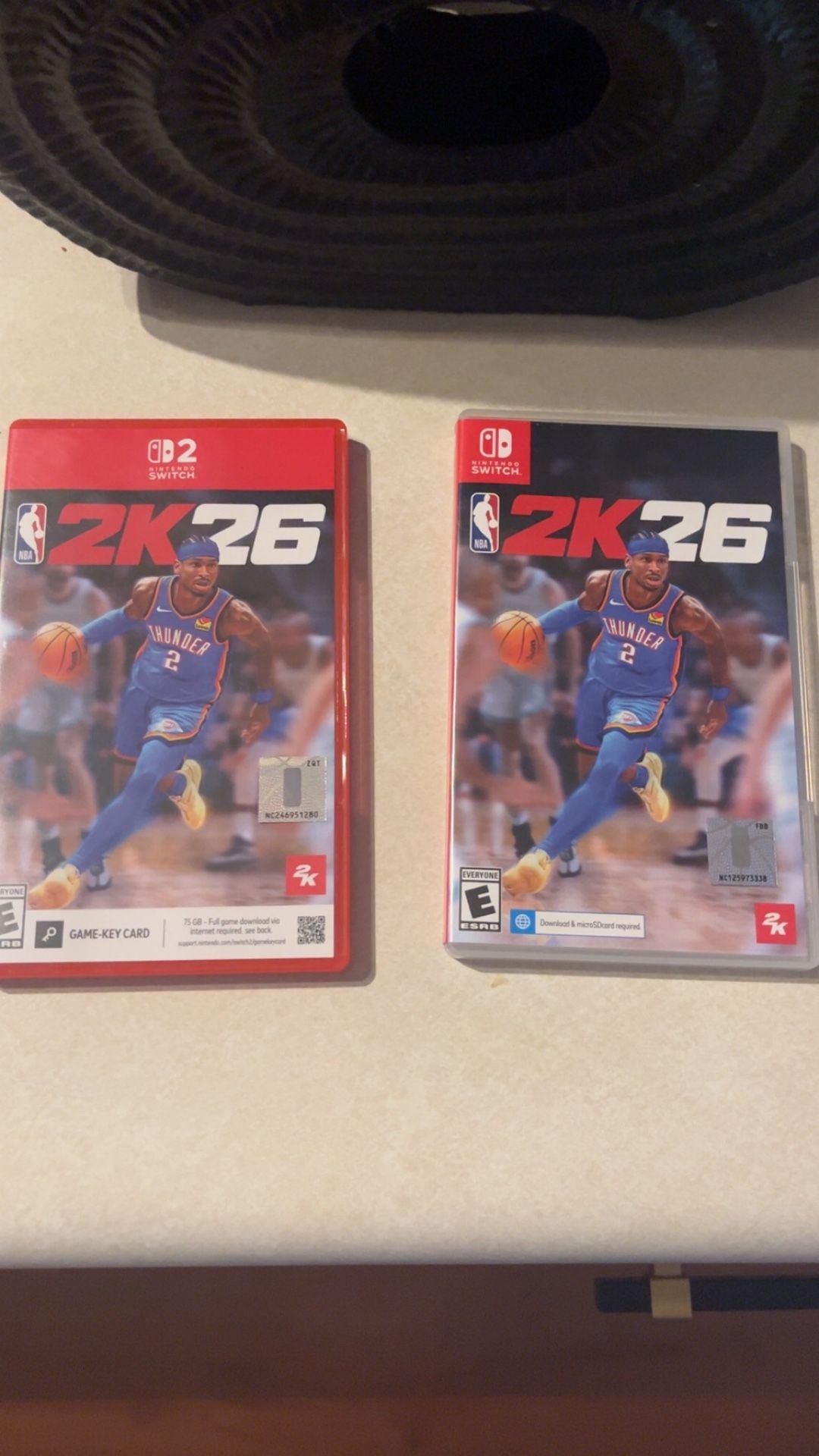 2k26 Nintendo Switch 2 And 1 Version