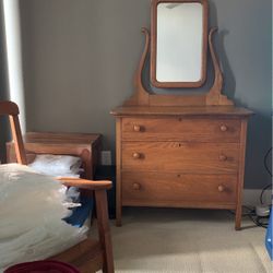 Antique Oak Dresser